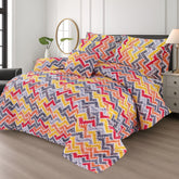7 Pcs Comforter Set DZ-88 ( light weight filling )